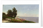 Long Island Sound at Darien by John Frederick Kensett