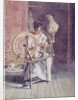 Spinning, 1881 by Thomas Cowperthwait Eakins