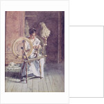 Spinning, 1881 by Thomas Cowperthwait Eakins