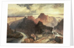 Summer, Amphitheatre, Colorado River, Utah Territory by Thomas Moran