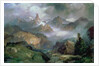 Index Peak, Yellowstone National Park, 1914 by Thomas Moran