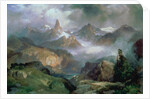 Index Peak, Yellowstone National Park, 1914 by Thomas Moran