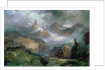Index Peak, Yellowstone National Park, 1914 by Thomas Moran