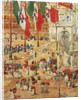 The Piazza of St. Marks, Venice by Maurice Brazil Prendergast