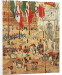 The Piazza of St. Marks, Venice by Maurice Brazil Prendergast