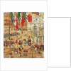 The Piazza of St. Marks, Venice by Maurice Brazil Prendergast