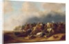 A cavalry engagement by Palamedes Palamedesz