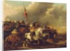 A cavalry engagement by Palamedes Palamedesz