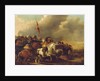 A cavalry engagement by Palamedes Palamedesz