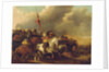 A cavalry engagement by Palamedes Palamedesz