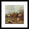A cavalry battle by Palamedes Palamedesz