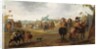 A military encampment with cavalrymen by Palamedes Palamedesz