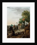 A military encampment by Palamedes Palamedesz