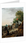 A military encampment by Palamedes Palamedesz
