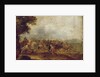 A cavalry engagement by Palamedes Palamedesz
