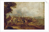 A cavalry engagement by Palamedes Palamedesz