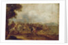 A cavalry engagement by Palamedes Palamedesz
