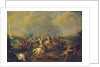 A cavalry skirmish by Palamedes Palamedesz