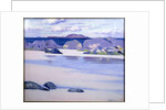 Low tide, Iona, looking towards the Dutchman's Cap, Lunga by Francis Campbell Boileau Cadell