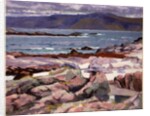Sound of Iona, the Burg from the north shore by Francis Campbell Boileau Cadell