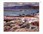 Sound of Iona, the Burg from the north shore by Francis Campbell Boileau Cadell