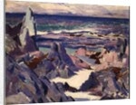 Cathedral Rock, Rhum by Francis Campbell Boileau Cadell