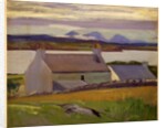 Nightfall, Iona, Paps of Jura beyond by Francis Campbell Boileau Cadell