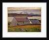 Nightfall, Iona, Paps of Jura beyond by Francis Campbell Boileau Cadell