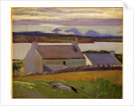Nightfall, Iona, Paps of Jura beyond by Francis Campbell Boileau Cadell