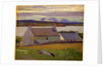 Nightfall, Iona, Paps of Jura beyond by Francis Campbell Boileau Cadell
