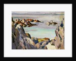 Staffa and Rhum from Iona by Francis Campbell Boileau Cadell