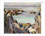 Staffa and Rhum from Iona by Francis Campbell Boileau Cadell