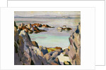 Staffa and Rhum from Iona by Francis Campbell Boileau Cadell