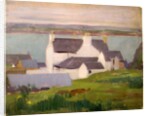 The Artist's Studio, Iona, from St. Columba Hotel by Francis Campbell Boileau Cadell