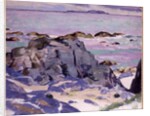 Lunga from above Mermaids, Iona by Francis Campbell Boileau Cadell