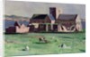 Iona Abbey from the northwest by Francis Campbell Boileau Cadell
