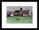 Iona Abbey from the northwest by Francis Campbell Boileau Cadell