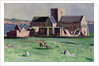 Iona Abbey from the northwest by Francis Campbell Boileau Cadell