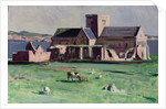 Iona Abbey from the northwest by Francis Campbell Boileau Cadell