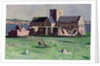 Iona Abbey from the northwest by Francis Campbell Boileau Cadell