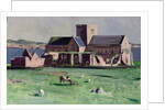 Iona Abbey from the northwest by Francis Campbell Boileau Cadell