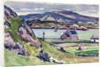Figure and Kirk, Iona by Francis Campbell Boileau Cadell