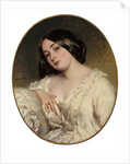 Portrait of a lady by Franz Xaver Winterhalter
