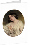 Portrait of a lady by Franz Xaver Winterhalter