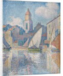 Steeple of Saint Tropez, 1896 by Paul Signac