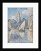 Steeple of Saint Tropez, 1896 by Paul Signac