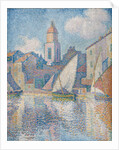 Steeple of Saint Tropez, 1896 by Paul Signac