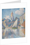 Steeple of Saint Tropez, 1896 by Paul Signac