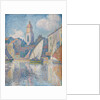 Steeple of Saint Tropez, 1896 by Paul Signac