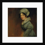 Portrait of Sarah Spencer, wife of William, 3rd Baron Lyttelton by John Jackson
